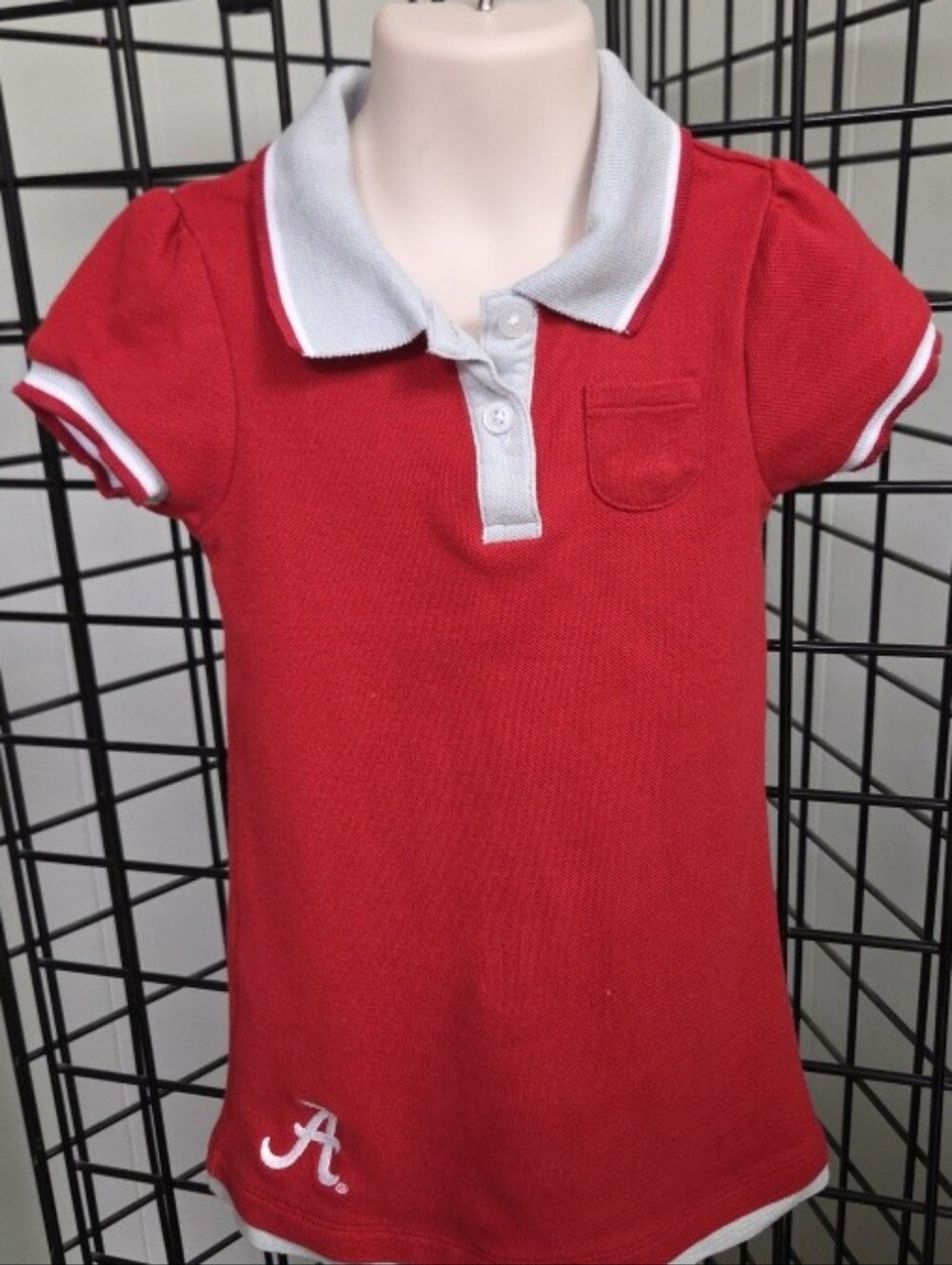 Alabama Crimson Tide As Dress Outfit Girls 3X-4T